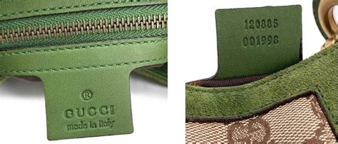 gucci leather tag interior completely sewn on|genuine Gucci tags.